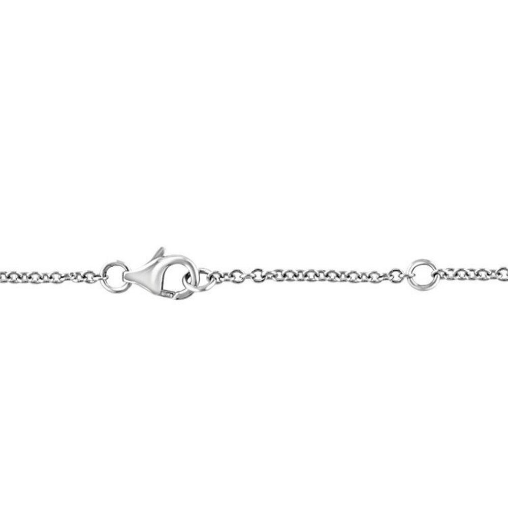 NEW! Effy Sterling Silver & Multistone Circle Necklace / MSRP $925 - Picture 3 of 4